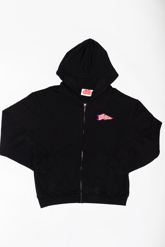 PENNANT ZIP UP HOODIE